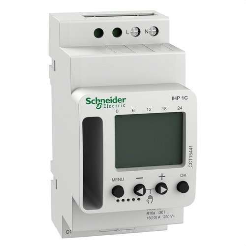 Programmierbarer digitaler Zeitschaltuhrschalter Acti 9 iID mit der Referenz CCT15441 von der Marke SCHNEIDER ELECTRIC