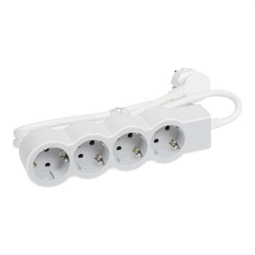 Mehrfachsteckdose mit 4 Steckdosen und 1,5 Meter Kabel mit der Referenz 694552 von der Marke LEGRAND