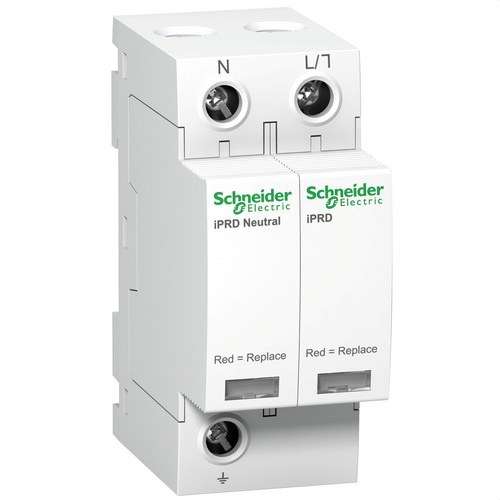 Überspannungsableiter Typ 2 Acti9 iPRD20 1P+N 20 kA 350V mit der Referenz A9L20500 von der Marke SCHNEIDER ELECTRIC