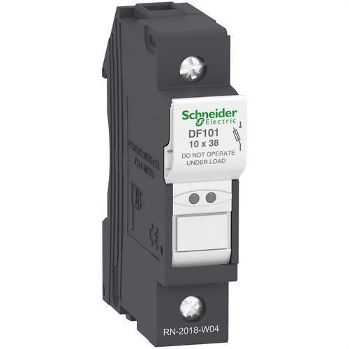 Sicherungshalter ohne Anzeige 1P 32A Sicherung 10X38 mit der Referenz DF101 von der Marke SCHNEIDER ELECTRIC