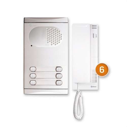 Kit Türsprechanlage für 6 Wohnungen Golmar 4260/AL mit der Referenz 11284260B von der Marke GOLMAR