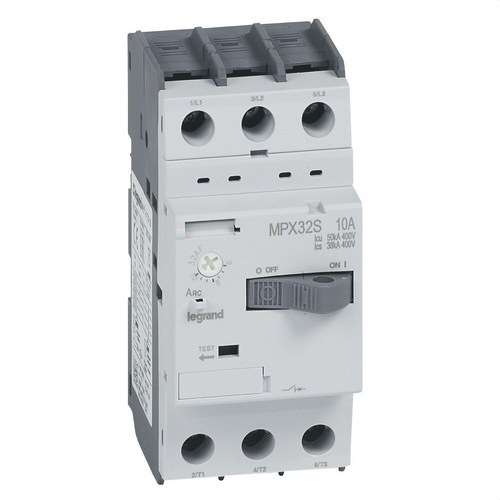 Motorschutzschalter MPX 32S 6-10A mit der Referenz 417310 von der Marke LEGRAND