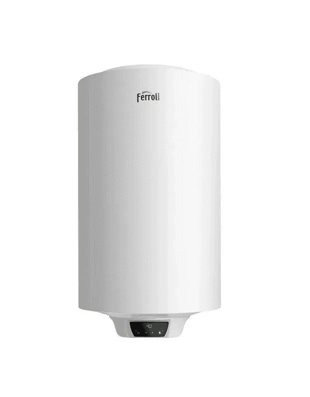 Vertikaler Elektroboiler Ferroli TIBER C 80 Liter mit der Referenz GRID6WKA von der Marke FERROLI