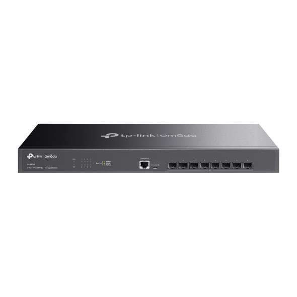 Omada L2+ Switch mit 8 SFP+-Ports bis 10G mit der Referenz TL-SX3008F von der Marke TP-LINK