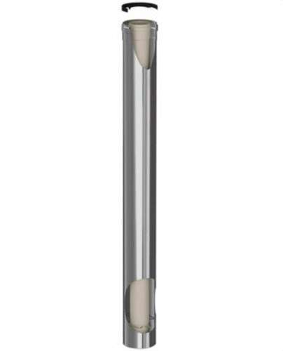 Koaxiales Schornsteinrohr männlich-weiblich Durchmesser 125/200mm 500mm Polypropylen/Edelstahl mit der Referenz 125200-500MH45 von der Marke FIG