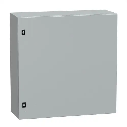 Stahlschrank zur Wandmontage mit Blindtür ohne Montageplatte 800x800x300 PanelSeT CRN mit der Referenz NSYCRN88300 von der Marke SCHNEIDER ELECTRIC