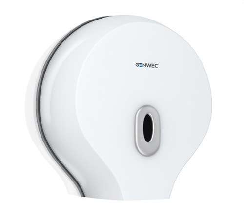 Jumbo Toilettenpapierhalter aus weißem ABS mit der Referenz GW03 19 01 00 von der Marke GENWEC