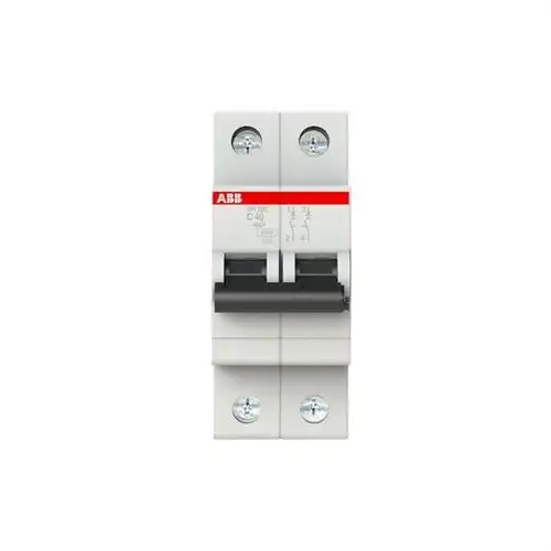 Magnetothermischer Schutzschalter SH201-C40NA 1P+N 40A Charakteristik C 6kA mit der Referenz 2CDS211103R0404 von der Marke ABB