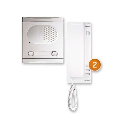 Kit Türsprechanlage für 2 Wohnungen 4220/AL mit der Referenz 11284220B von der Marke GOLMAR