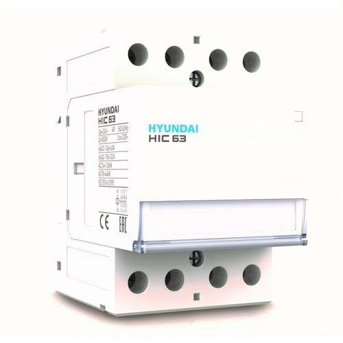 Modularer Schütz 40A 4NO+0NC 230V AC mit der Referenz HIC40-40NSX230 von der Marke HYUNDAI