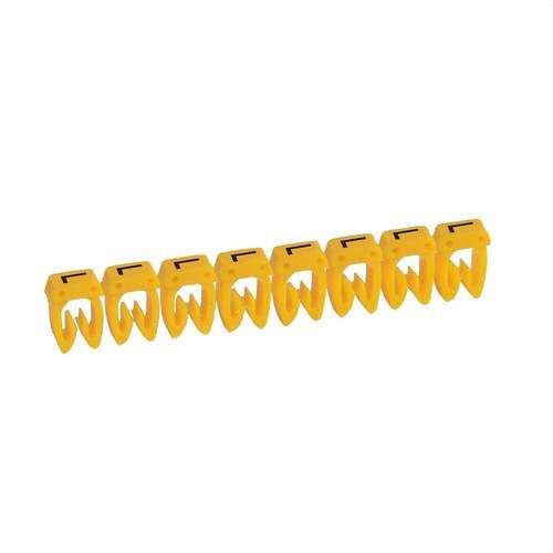 Kabelmarkierung CAB 3 - Buchstabe L bis 1,5mm2 mit der Referenz 038311 von der Marke LEGRAND