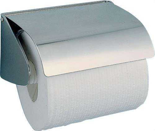 Toilettenpapierhalter aus gebürstetem Edelstahl mit der Referenz 05013.S von der Marke NOFER