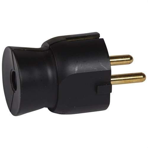 2P+T Stecker 16A S/GERADE SCHWARZ mit der Referenz 050177 von der Marke LEGRAND