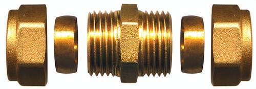 Gerade Kupplung aus Messing, weiblich, 1"x28mm mit der Referenz TAP002B5 von der Marke ATUSA