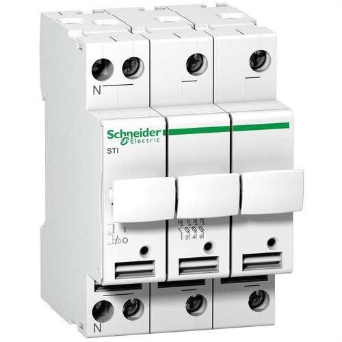 Sicherungstrenner STI 3P+N 400V mit der Referenz A9N15657 von der Marke SCHNEIDER ELECTRIC