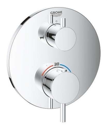 Atrio Chrome Thermostat for Bath and Shower with reference 24359000 from the brand GROHE