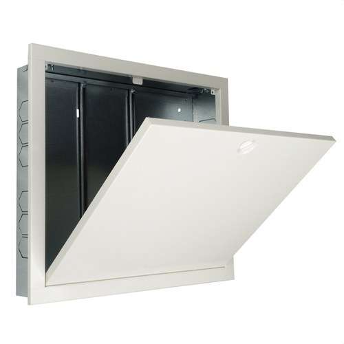 Stahlschrank für Kollektoren, verzinkt, 840x510x90 mm mit der Referenz 1008090 von der Marke ORKLI