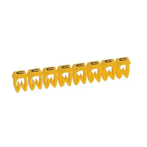 Kabelkennzeichnung CAB 3 - Buchstabe U bis 1,5mm2 mit der Referenz 038320 von der Marke LEGRAND