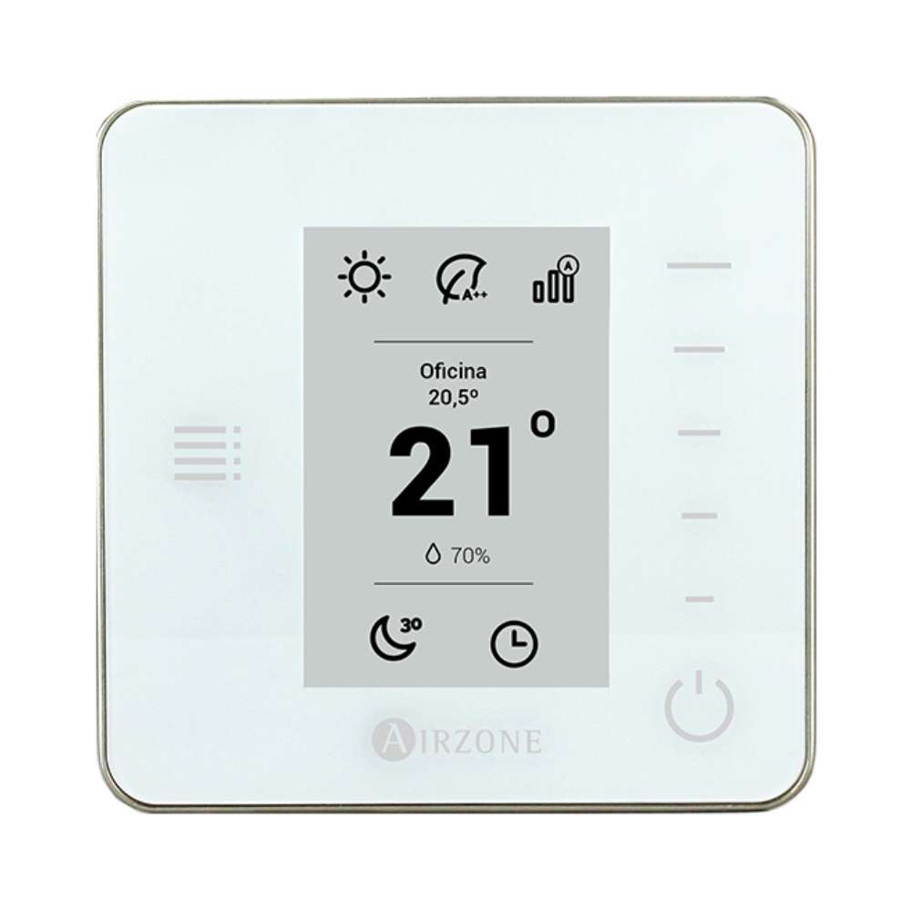 Monochromer Funkthermostat Airzone THINK weiß mit der Referenz AZCE6THINKRB von der Marke AIRZONE