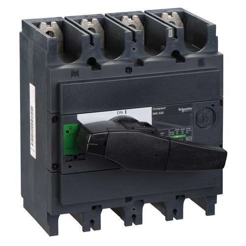 Lasttrennschalter Interpact INS320 4P 320A mit der Referenz 31109 von der Marke SCHNEIDER ELECTRIC