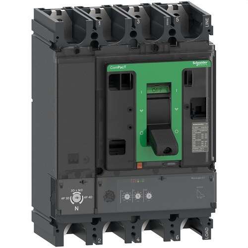 Leistungsschalter ComPacT NSX400N 50kA AC 4P4R 400A Micrologic 2.3 mit der Referenz C40N42D400 von der Marke SCHNEIDER ELECTRIC