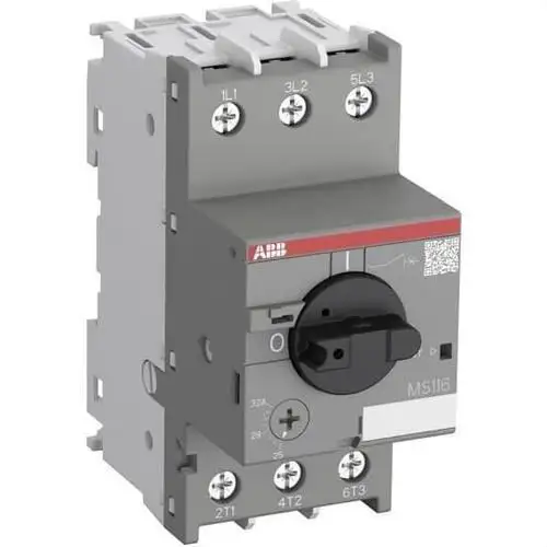 Motorschutzschalter MS116-32 25-32A mit der Referenz 1SAM250000R1015 von der Marke ABB