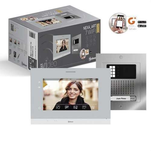 1-Leitungs-Video-Kit mit WiFi Golmar NX5110/ART 7W mit der Referenz 12205119 von der Marke GOLMAR