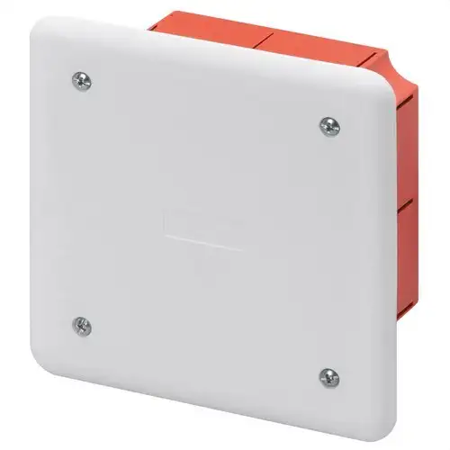 Verbindungs- und Abzweigdose für den Wandeinbau 92x92x45mm mit der Referenz GW48001 von der Marke GEWISS