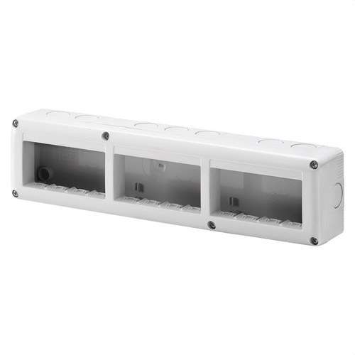 Oberflächenbox für SYSTEM Mechanismen 12 Module mit der Referenz GW27007 von der Marke GEWISS
