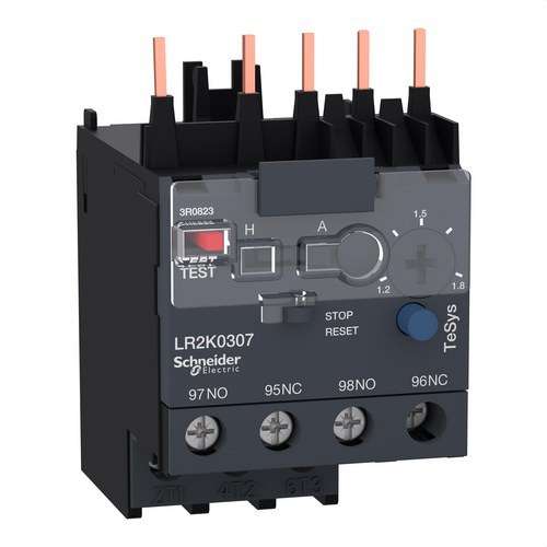 Thermisches Relais 1,2-1,8A mit der Referenz LR2K0307 von der Marke SCHNEIDER ELECTRIC