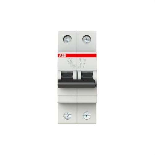 Leistungsschalter SH202-C10 2P 10A Charakteristik C Charakteristik C 6kA mit der Referenz 2CDS212001R0104 von der Marke ABB