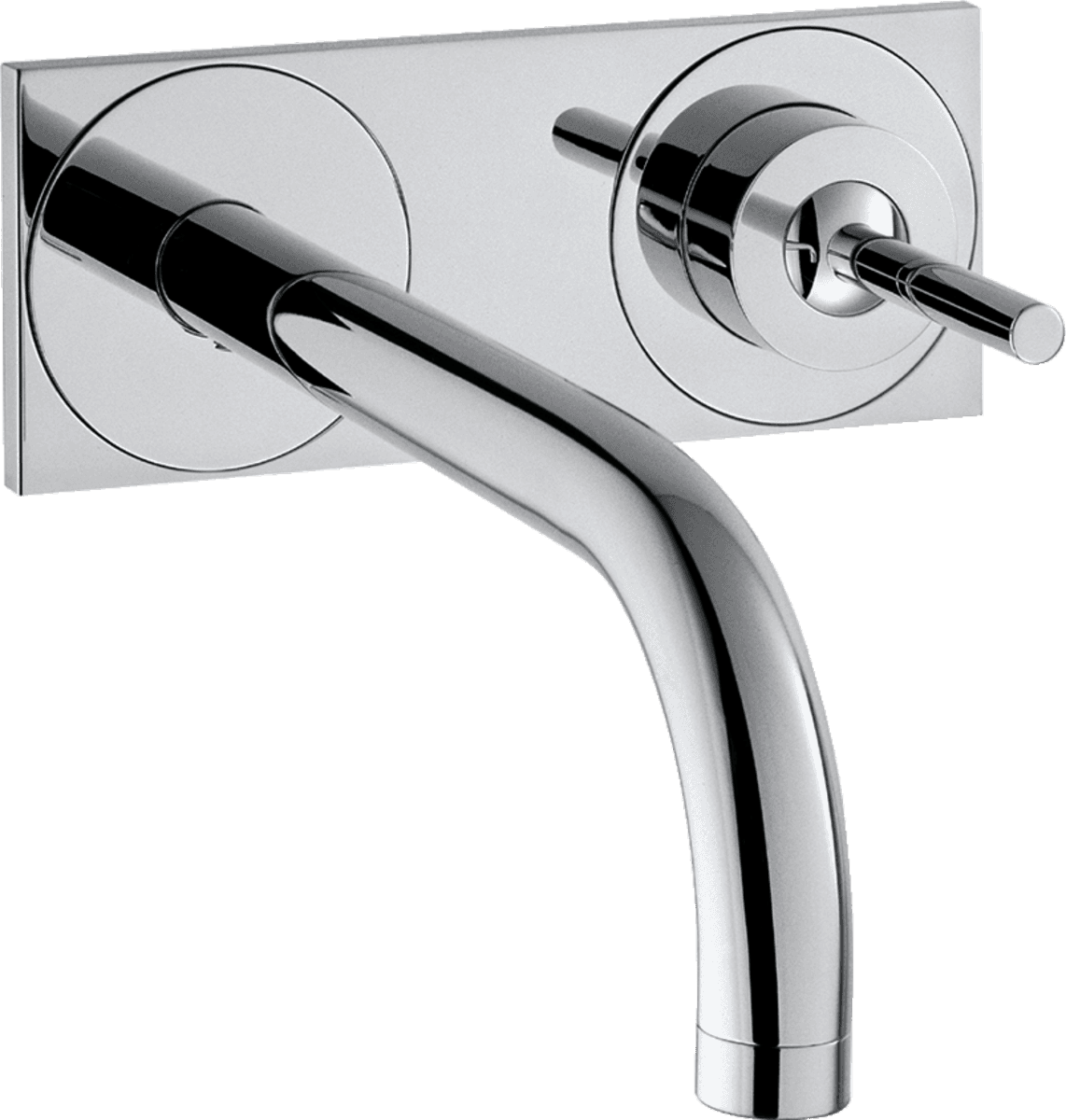 Einhand-Waschtischmischer Unterputz 225mm AXOR Uno Chrom mit der Referenz 38115000 von der Marke HANSGROHE