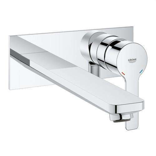 Wandmontierter Einhebel-Waschtischarmatur Grohe Lineare Chrom 1/2" Größe L mit der Referenz 23444001 von der Marke GROHE