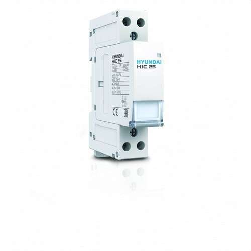 Modularer Schütz 25A 4NO+0NC 230V AC mit der Referenz HIC25-40NSX230 von der Marke HYUNDAI