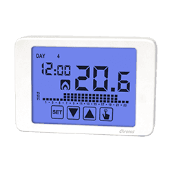 Funk-Raumthermostat mit Touchscreen Orbis CHRONOS mit der Referenz OB325600 von der Marke ORBIS