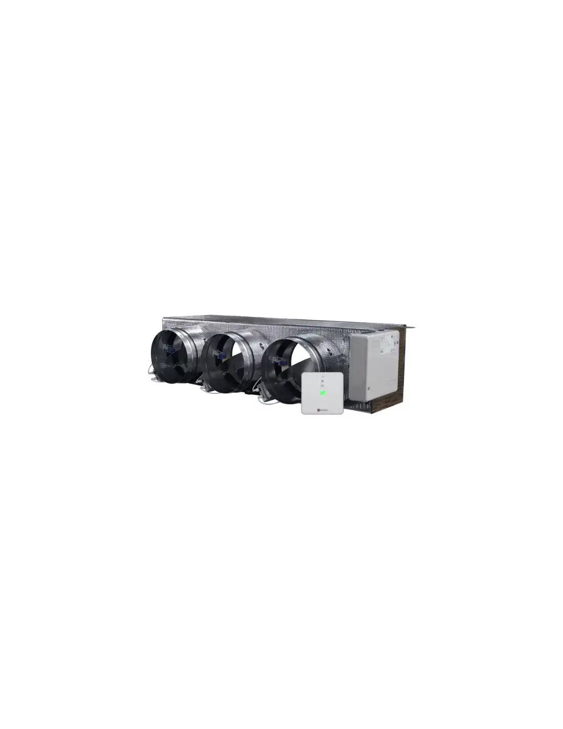 Motorized Plenum Airzone Easyzone 25 Wi-Fi Medium AZC25GREBS04S3 for Gree – 3 outlets Ø200 mm (medium capacity) with reference AZC25GREBS04S3 from the brand AIRZONE