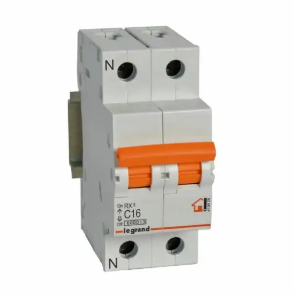 Leitungsschutzschalter RX³ - 1P+N - 230V~ - 16A - Charakteristik C mit der Referenz 419926 von der Marke LEGRAND