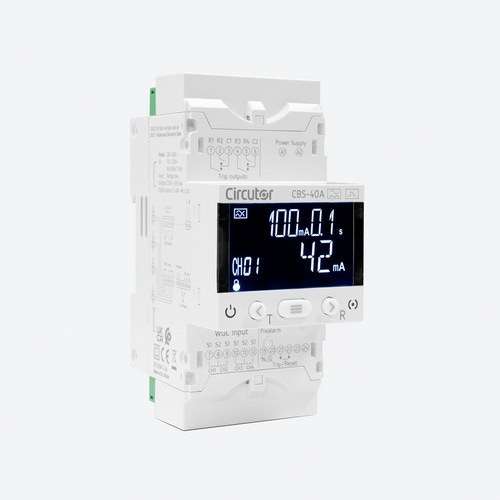 Differenzialrelais-Zentrale Typ A ultrahochimmunisiert Circutor CBS-40A mit der Referenz P12A70. von der Marke CIRCUTOR
