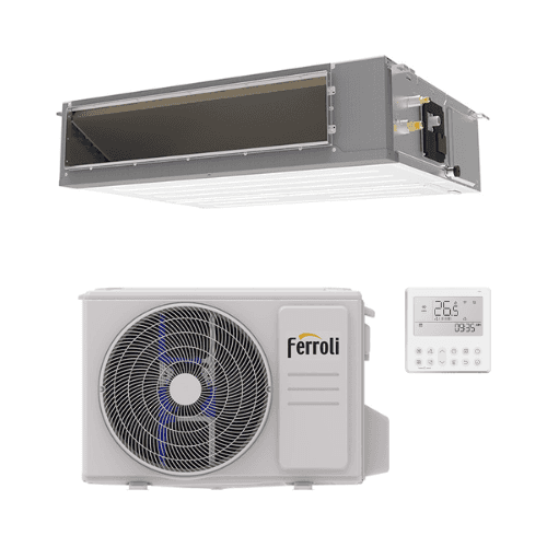 Ferroli Giada C 3.5 kW 12000 BTU Ducted Air Conditioner with WiFi with reference 4B4970129 from the brand FERROLI