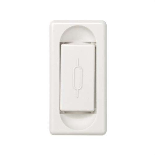 Sockel für Sicherungshalter für zylindrische Sicherungen 16A 250V und Größe 5x20mm weiß Simon 27 Play mit der Referenz 27000-34 von der Marke SIMON