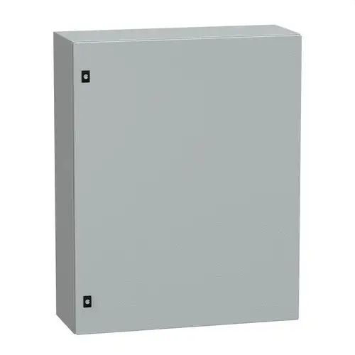 Stahlschrank zur Wandmontage mit Blindtür ohne Montageplatte 1000x800x300 PanelSeT CRN mit der Referenz NSYCRN108300 von der Marke SCHNEIDER ELECTRIC