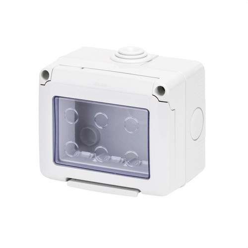 Oberflächengehäuse für Mechanismen SYSTEM 3 Module IP55 mit der Referenz GW27043 von der Marke GEWISS
