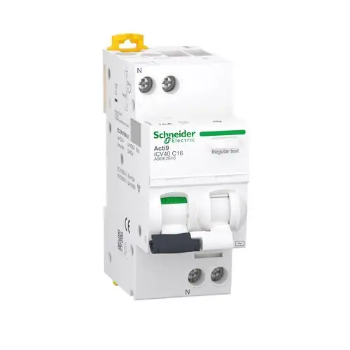 Leitungsschutzschalter iCV40 1P+N 16A Charakteristik C mit der Referenz A9DE2616 von der Marke SCHNEIDER ELECTRIC