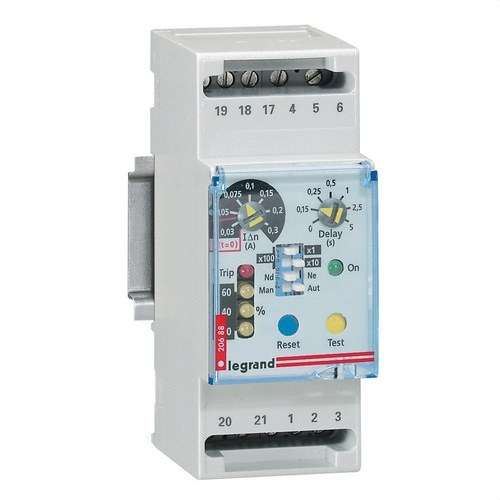 Differentialrelais 2 MODULE mit der Referenz 026088 von der Marke LEGRAND