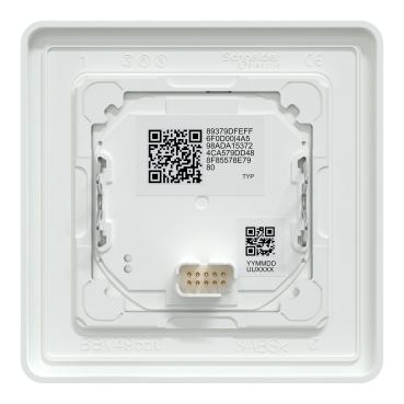 Verbundenes Thermostat Schneider Electric Wiser mit der Referenz CFMT02ZB von der Marke SCHNEIDER ELECTRIC