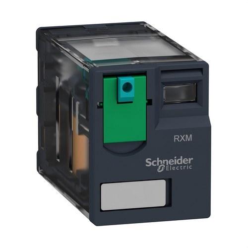 Steckbares Miniatur-Relais Zelio Relay 6A 4PDT 24 V Gleichstrom mit der Referenz RXM4AB1BD von der Marke SCHNEIDER ELECTRIC