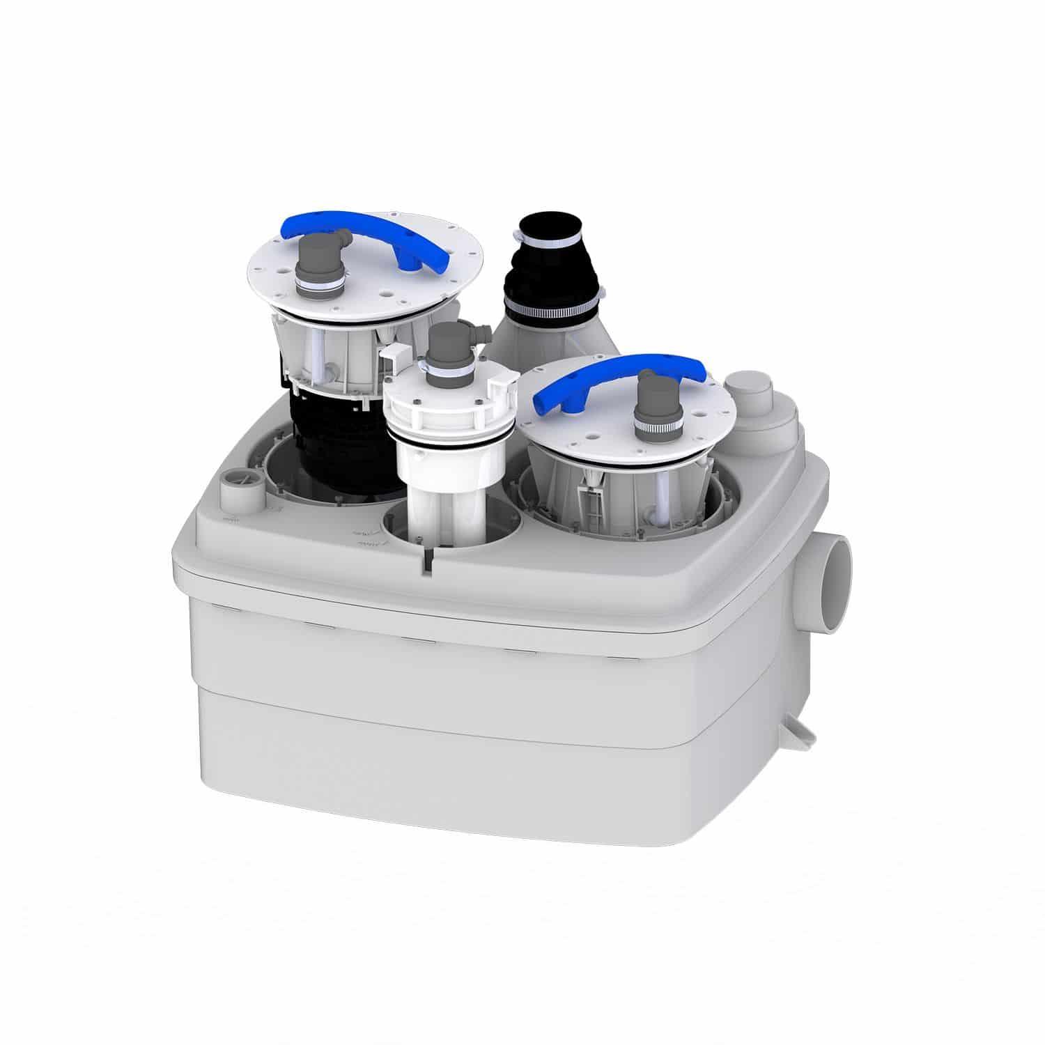 Pumpstation Sanicubic 2 Pro mit der Referenz R4STDIP68NMSMART von der Marke SFA SANITRIT