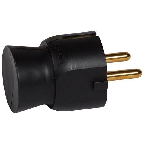 Stecker 2P+T 16A S/LAT SCHWARZ mit der Referenz 050178 von der Marke LEGRAND