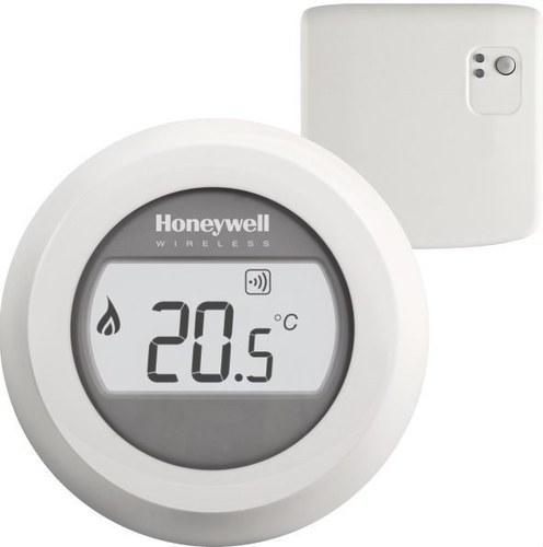 Kit bestehend aus digitalem Thermostat T87 + Empfänger BDR91 mit der Referenz Y87RF2058 von der Marke HONEYWELL