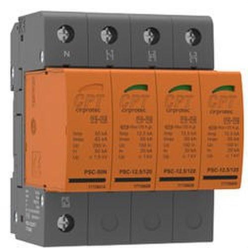 Überspannungsschutzgerät PSC4-400-TT 3P+N 12,5kA 4 Module abnehmbar mit der Referenz 77738405 von der Marke CIRPROTEC